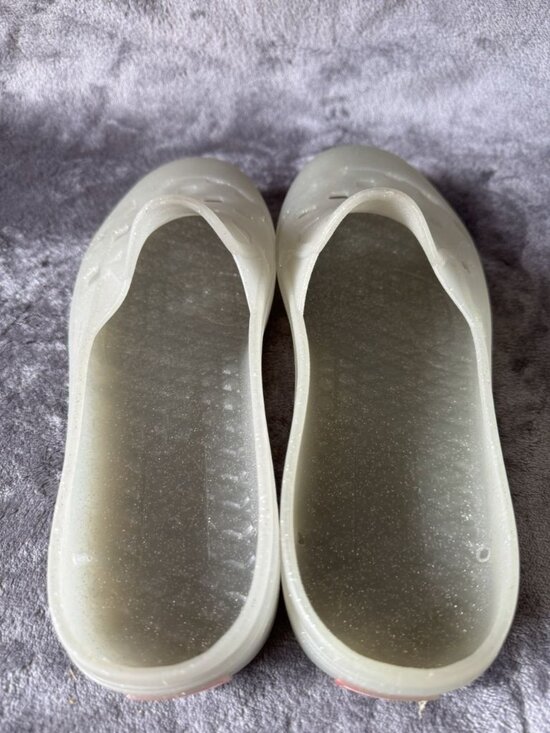 VANS UA Slip-On Mule TRK Mens Size 12 Glitter Grey Rubber Casual Low Water Shoes main image 8